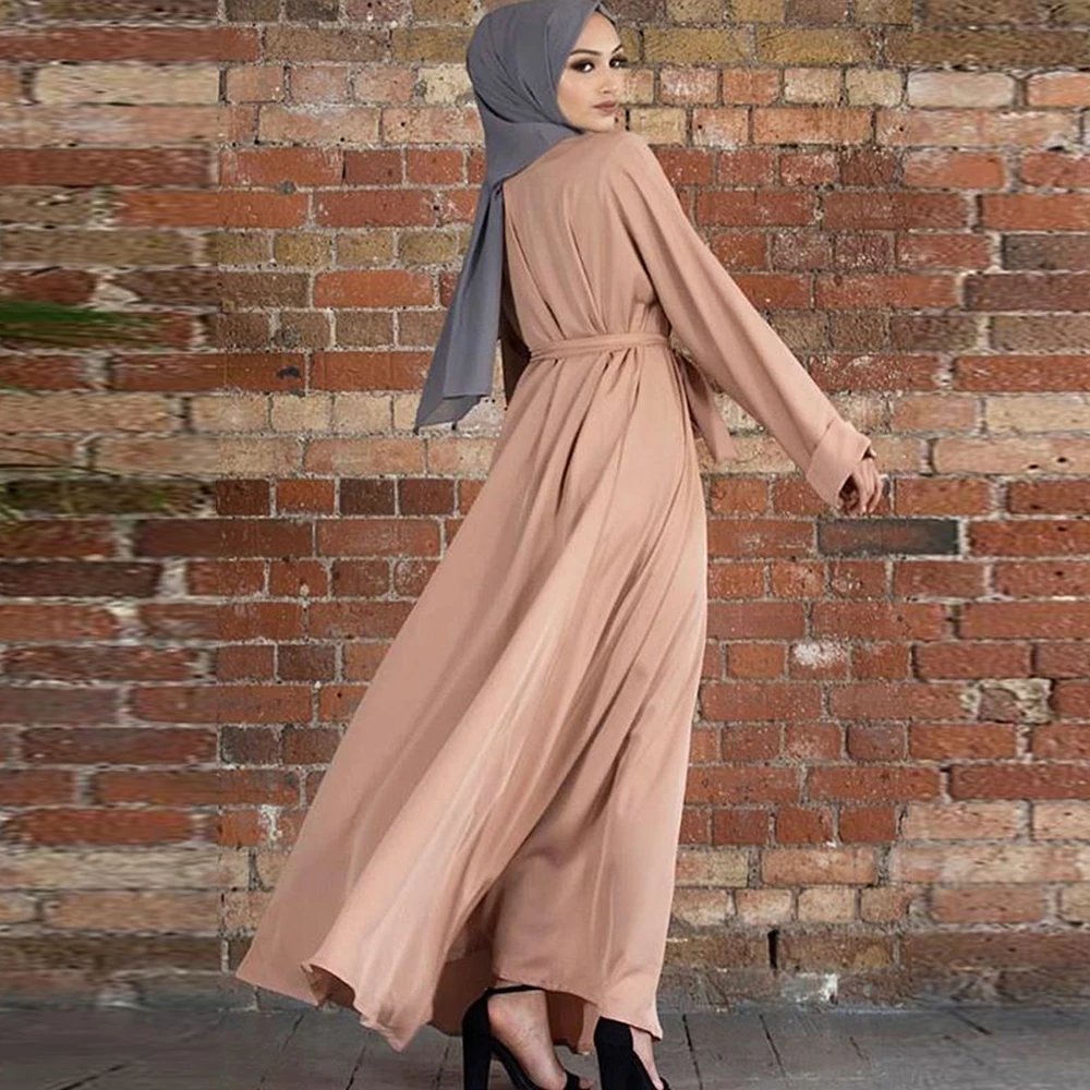 Новая молитвенная одежда мусульманское платье для женщин индейка хиджаб Абая кафтан мусульманская одежда макси платья женское платье мусу...