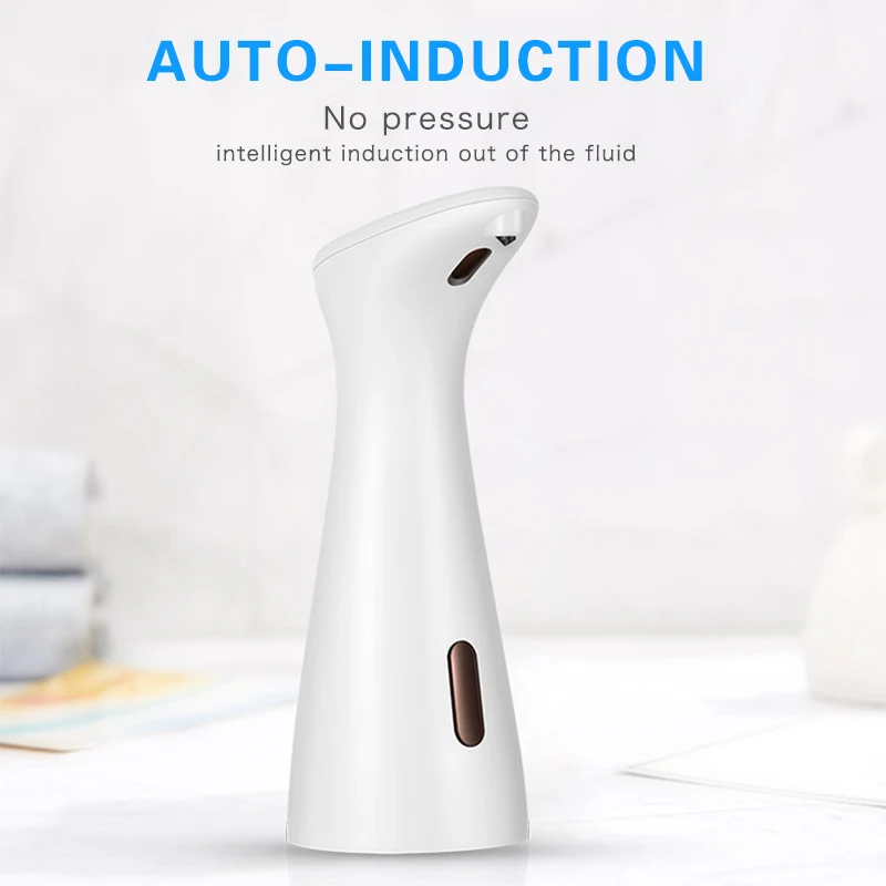 

300ml/400ml Automatic Liquid Soap Dispenser Induction Sensor Foam Washing Hand Dispenser Bathroom Kitchen Touchless Hands Free