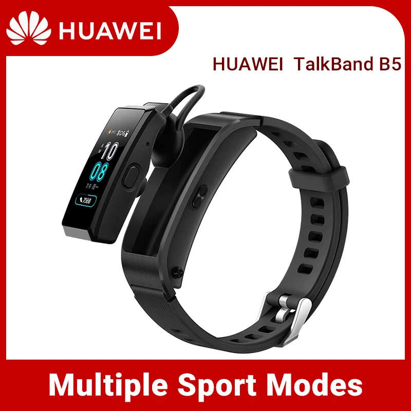 HUAWEI TalkBand B5 Talk Band Bluetooth Смарт браслет спортивные браслеты 1 13 ''сенсорный AMOLED