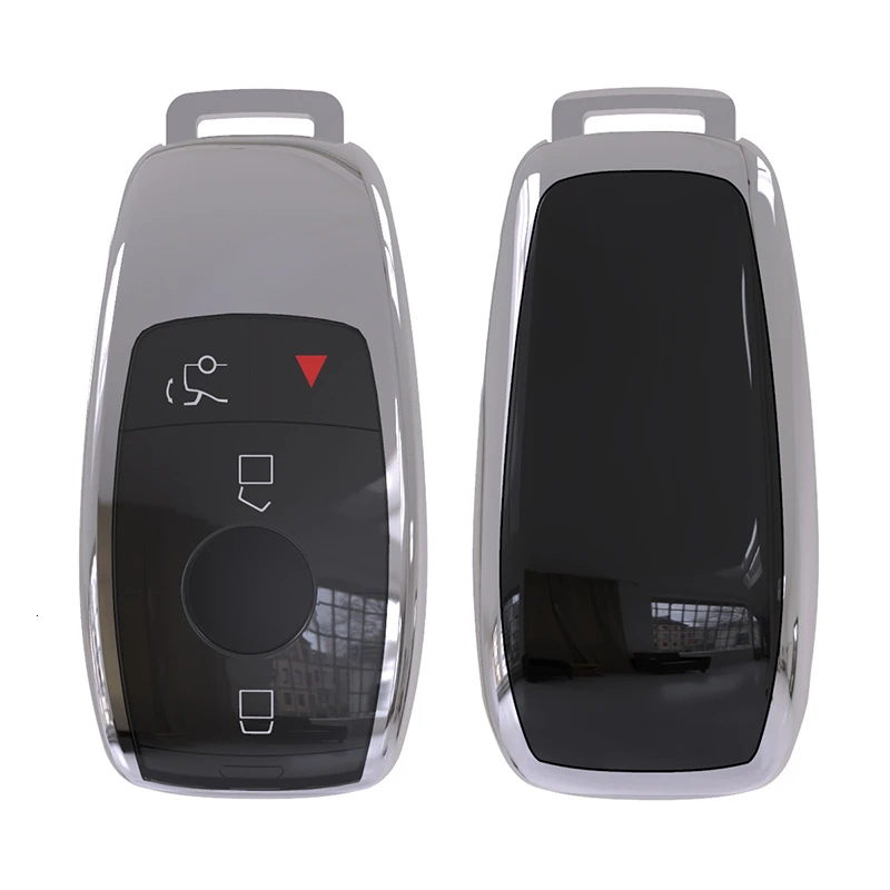 Новинка 2019 ТПУ Смарт брелок для ключа с дистанционным управлением чехол Mercedes Benz