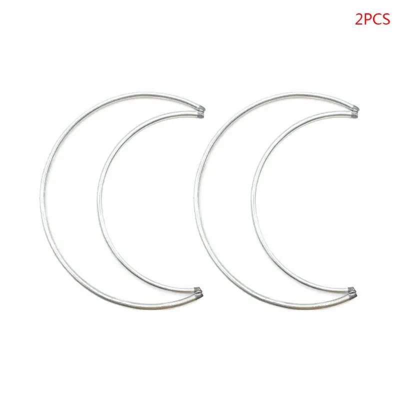 

Irregular Iron Ring Cute Dreamcatcher Hoop Cat Moon Special Shaped Rings DIY Dreamcatcher Handmande YIYANG TAIJI Tai Chi Symbol
