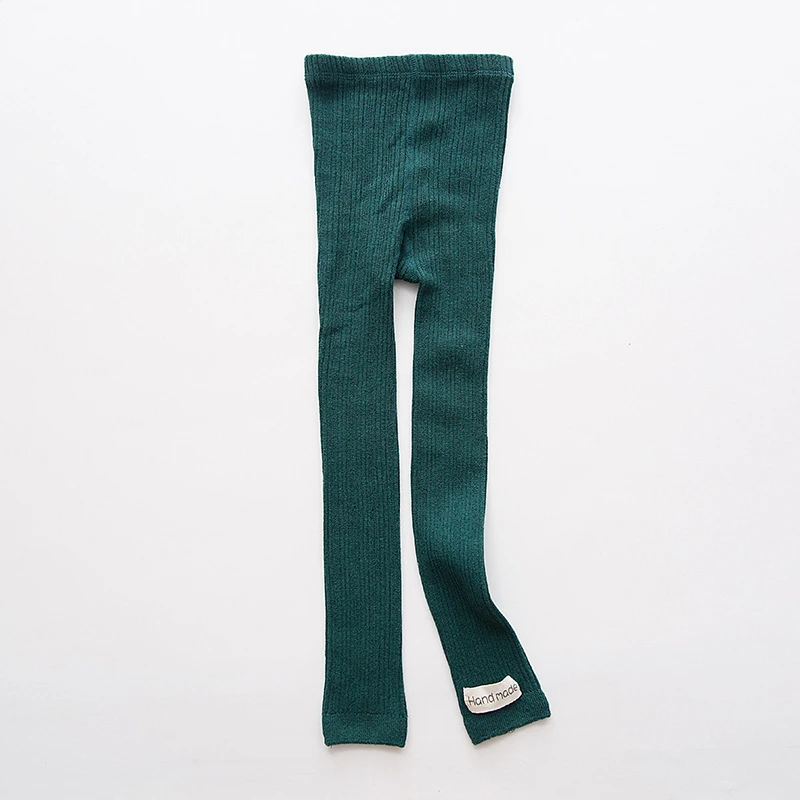 Детские леггинсы из чистого хлопка теплые и удобные мягкие брюки для девочек на