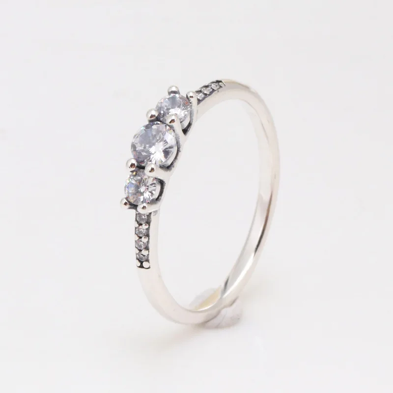 

100% 925 Sterling Silver Pan Ring Creative Simple Fashion Temperament Fairy Tale Ring For Women Wedding Party Fashion Jewelry