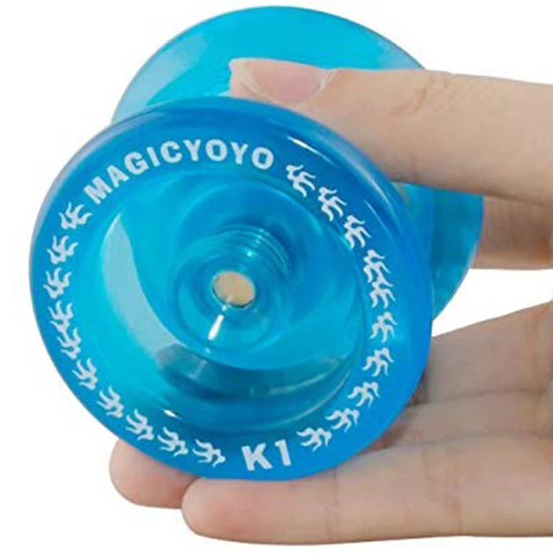 MAGIC YOYO Crystal Blue K1 отзывчивый мяч Yoyo 3 струны + перчатка сумка подарок | Игрушки и