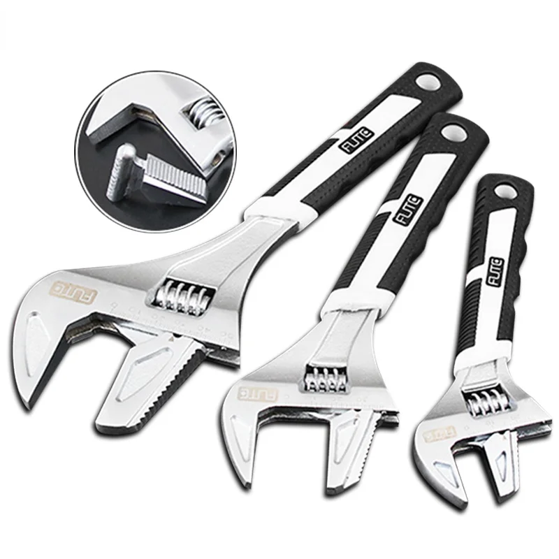 

Adjustable Wrench 68Inch Universal Multi-tool Key Set Large Openinng Wrench Repair Screw Nut Tap For Car Bathroom Hand Tools