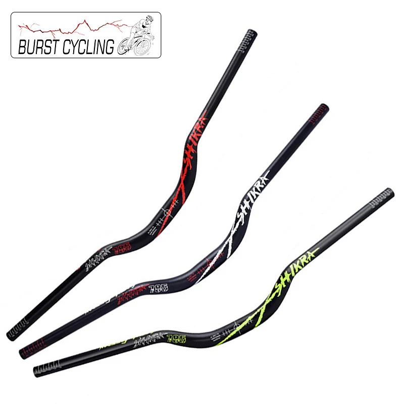 

Downhill Bicycle Handlebar 31.8 X 780mm MTB Accessories Aluminium 5.5cm Rised XC/AM Cross-country Swallow Bicycle Handlebars