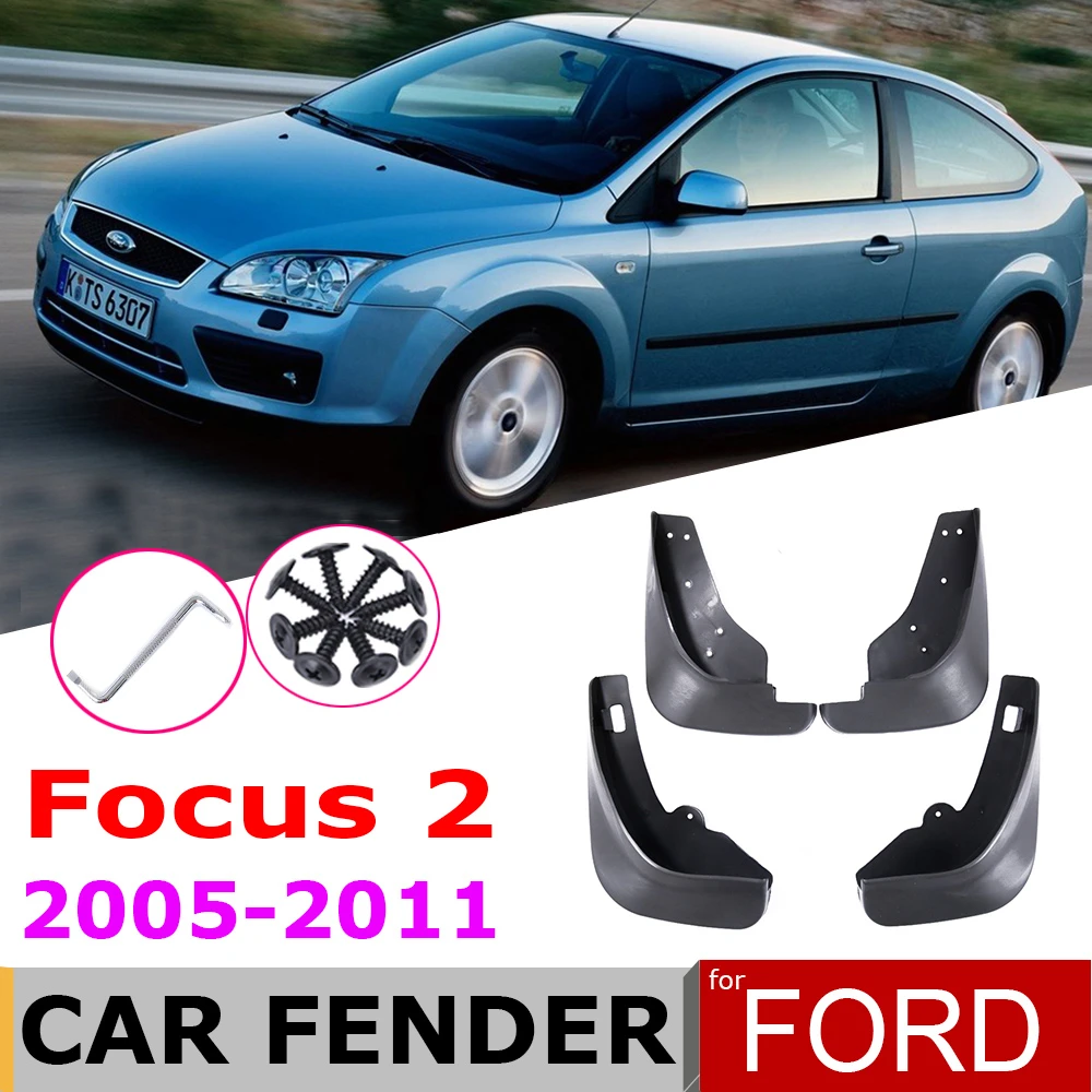 Брызговик для хэтчбека Ford Focus 2 MK2 MK2.5 2011 ~ 2005 брызговик брызговики аксессуары 2009 2008