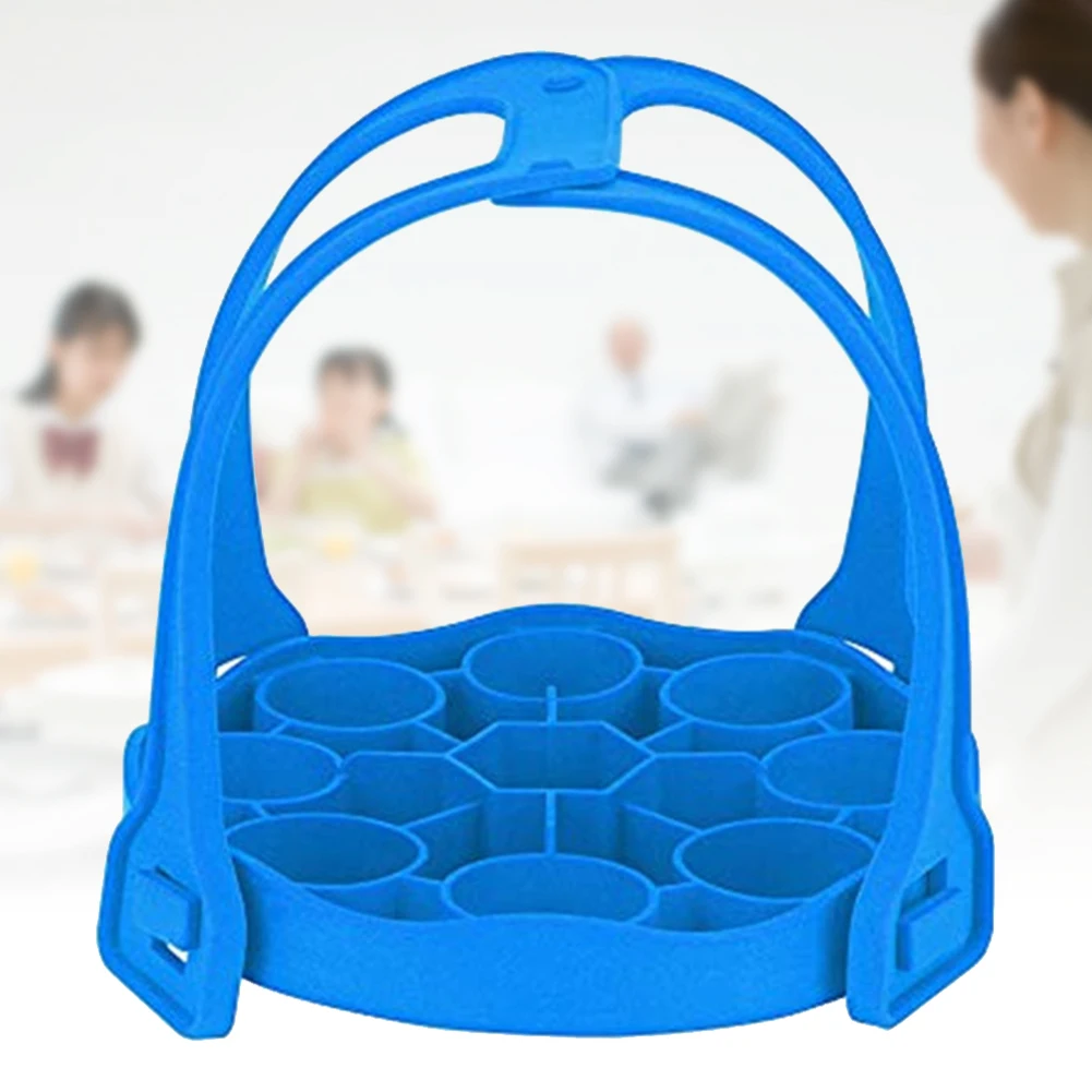 

Кухонная силиконовая подъемная стойка с двумя ручками и нескользящей подкладкой