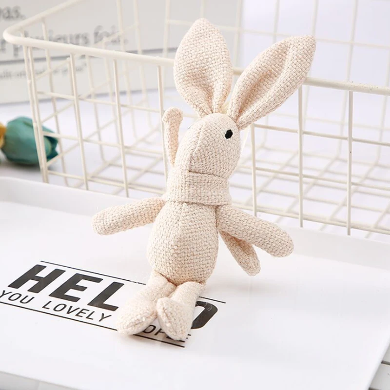 Новый плюшевый кролик Набивная игрушка в виде животного плюшевая для детской
