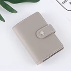 26 отделений для карт из искусственной кожи, держатель для карт, кошелек для женщин, модный милый держатель для карт, карамельный цвет, кошелек для карт, держатель для карт