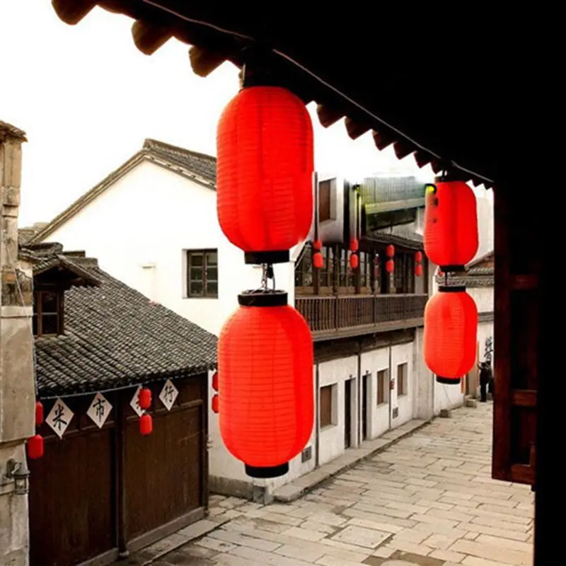 Ретро японский суши рамен бумажный фонарь лампа бар магазин Декор наружные