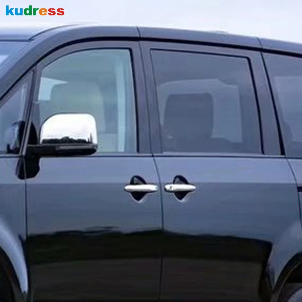 Новинка 2020 хромированная накладка на дверную ручку автомобиля для Mitsubishi Delica 2021