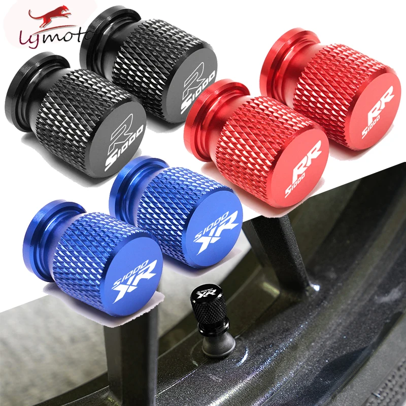 

7 Colors With LOGO For BMW S1000XR S1000RR S1000R Flash Deals Motorcycle CNC Aluminum Accessories Wheel Tire Valve Cover Caps