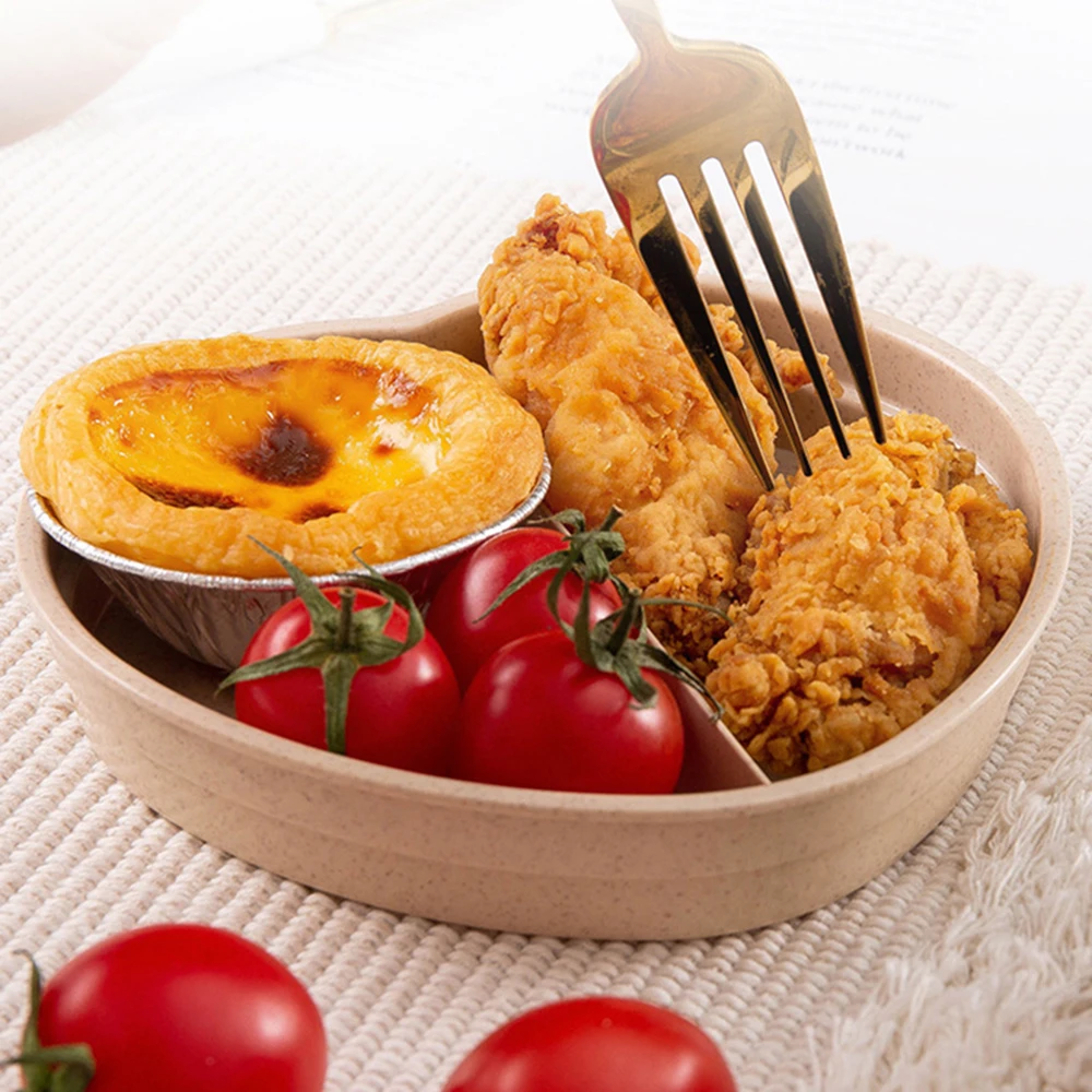 1 шт. портативный здоровый материал Ланч бокс 3 слоя пшеничной соломы Bento коробки