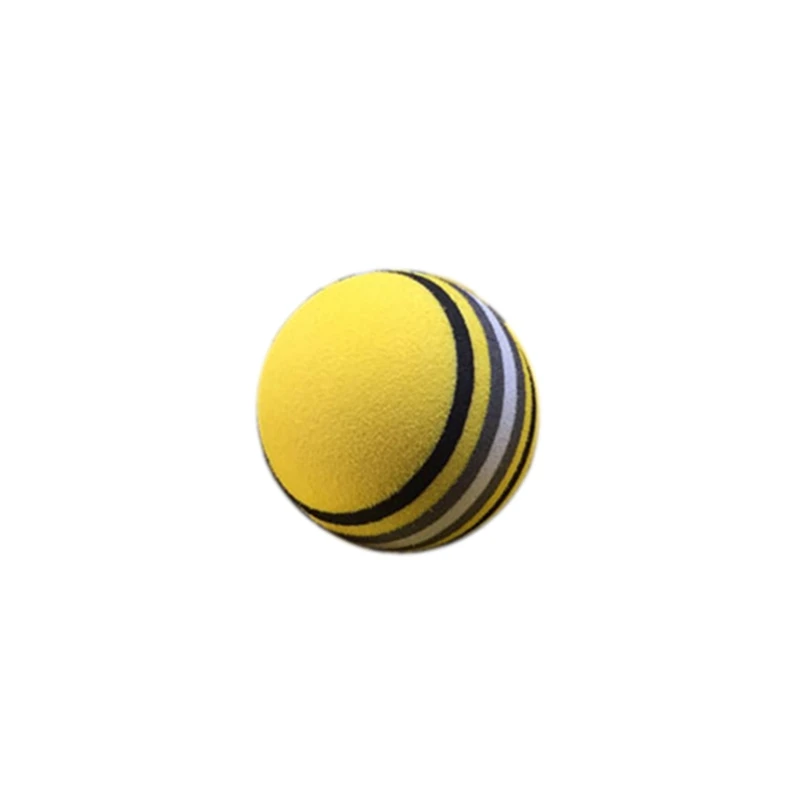 

50Pcs/Bag Eva Foam Golf Product Yellow Sponge Indoor Golf Practice Ball