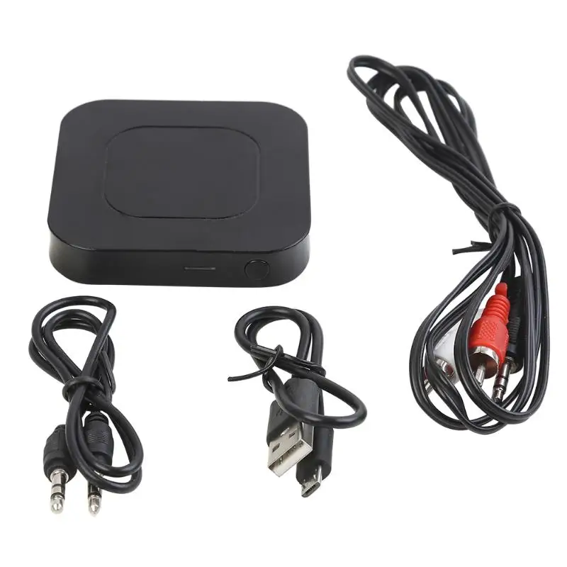 

2 in 1 Bluetooth-compatible Audio Transmitter Receiver Sufficient Enduring Ruggedness 3.5mm AUX Adapter for CD MP3 Player