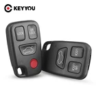 Чехол для автомобильных ключей KEYYOU, запасной чехол для Volvo S40 S60 S70 S80 S90 V40 V70 98-05 34, крышка для кнопок, пустой чехол