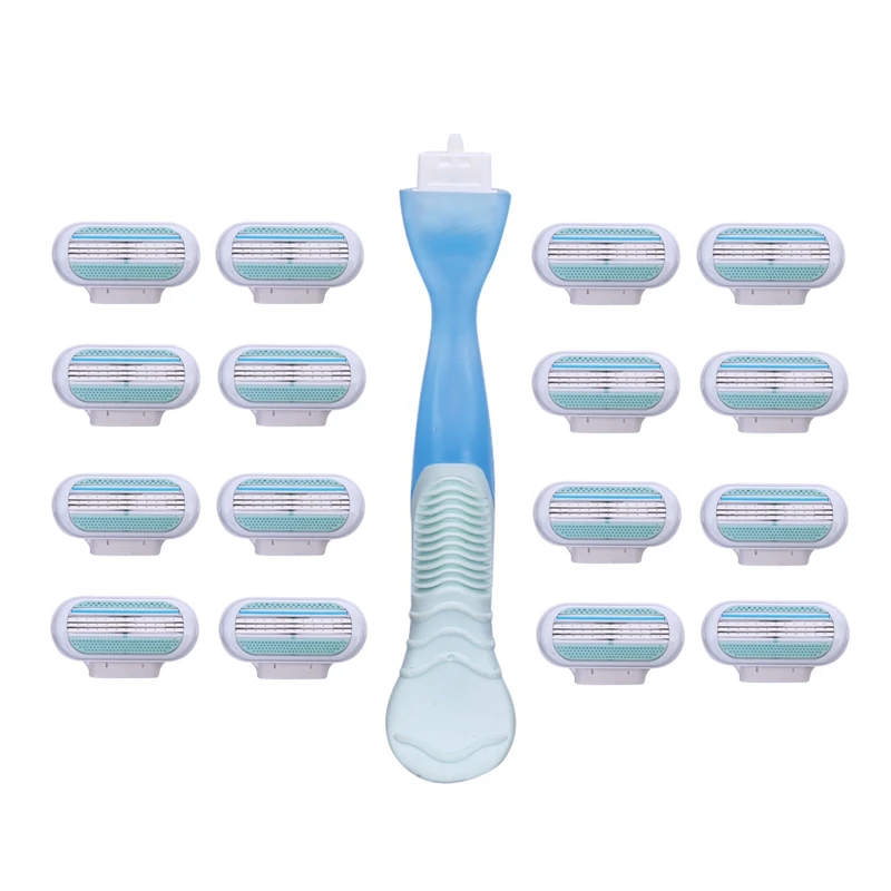 Популярные женские лезвия для бритья Женская точилка 3 слойные