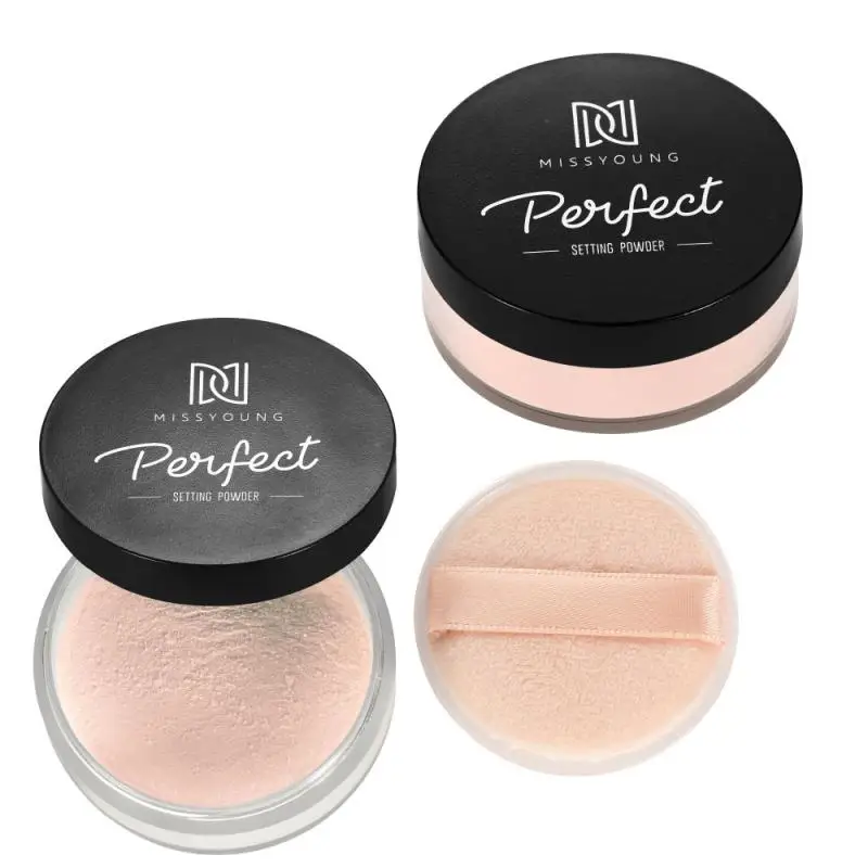 Минеральная пудра MissYoung 6 цветов водостойкая Матирующая для макияжа контроль