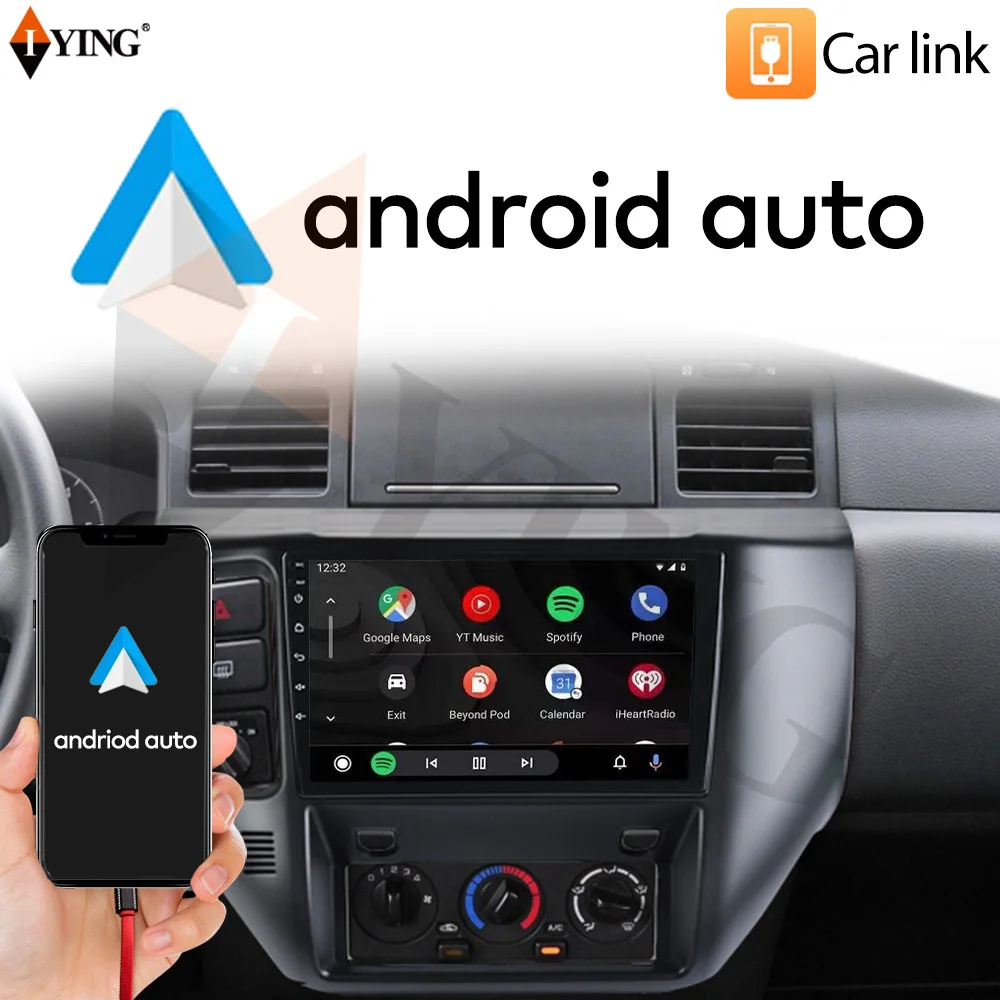 Автомобильная Мультимедийная система IYING автомагнитола под управлением Android 10