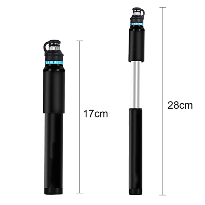 

Portable Bicycle Pump Cycling Inflator Hand Pumps For Bicycle MTB Mountain Bike Pump Mini Football Basketball Pumps