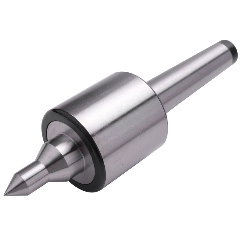 

MT2 0.001 Accuracy 5000 Rpm Max Steel Lathe Live Center Taper Tool Triple Bearing CNC Live Revolving Milling Center Taper Machin