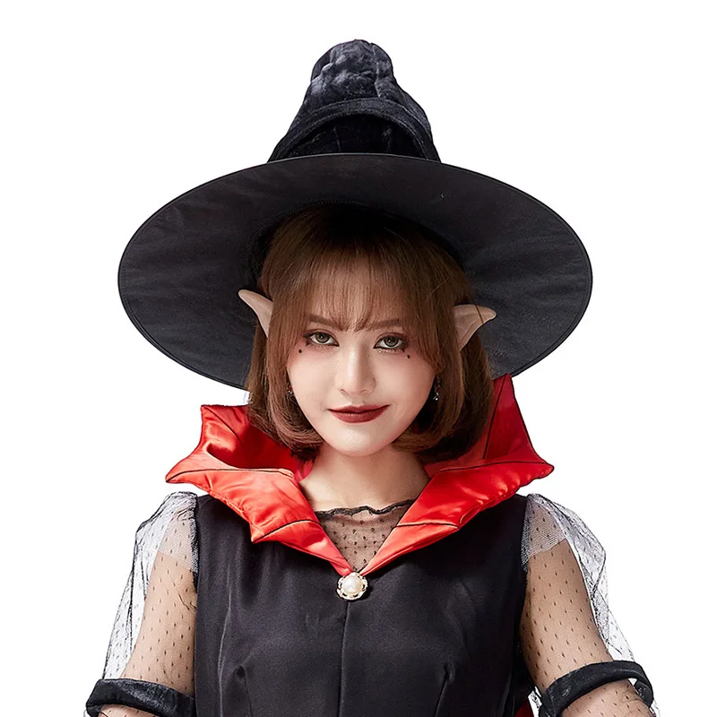 Женские сексуальные костюмы королевы вампира изысканное черное платье для