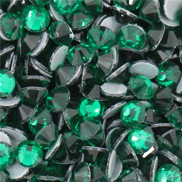 13Blue zircon AAA стразы 39 цветов Стразы с плоской задней частью стразы горячей фиксации для одежды кристаллы применение для платьев стекло DIY SS6-SS30 - Цвет: 13Blue zircon