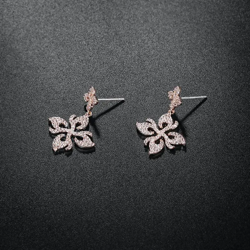 Bettyue For Female Ingenious Geometry Appearance Design Modern Earring With Cubic Zircon New Fashion Trend Elegant Gift In Party | Украшения