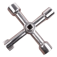 stainless steel trianglesquare universal cross triangle key for train electrical elevator cabinet valve opening