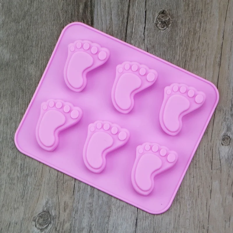 Форма для ног формы торта форма костей креативная печенья помадки 3D сделай сам