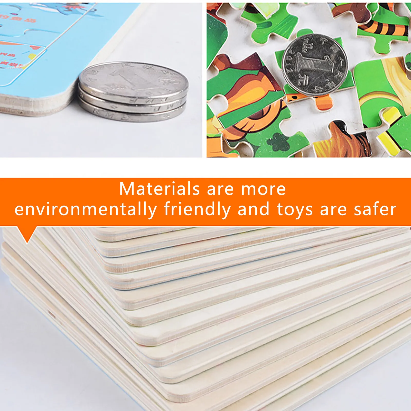 

Hiinst 200-piece Puzzle Children Young Adults Christmas 5mm Wooden Puzzle Durable Christmas Early Education Educational Gift Toy