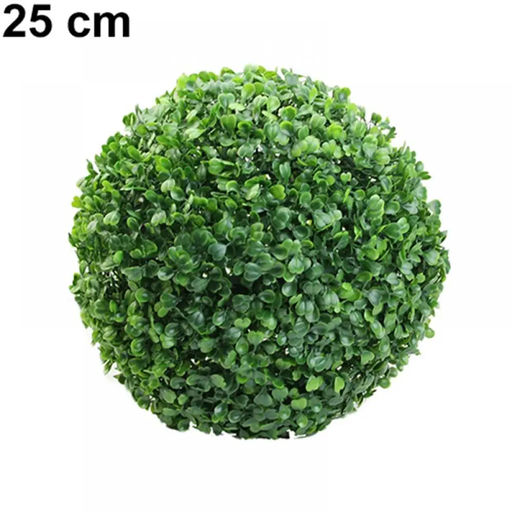 1 Pcs Artificial Plant Ball Topiary Tree Boxwood Home Outdoor Wedding Party Garden Decoration Green | Дом и сад