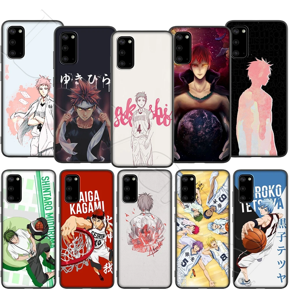 Чехол Kuroko без корзины для Samsung Note 10 S6 S7 S8 S9 S10 S10e S20 ultra A71 A51 A81 A91 M10 M20 M30 Lite Edge Plus |