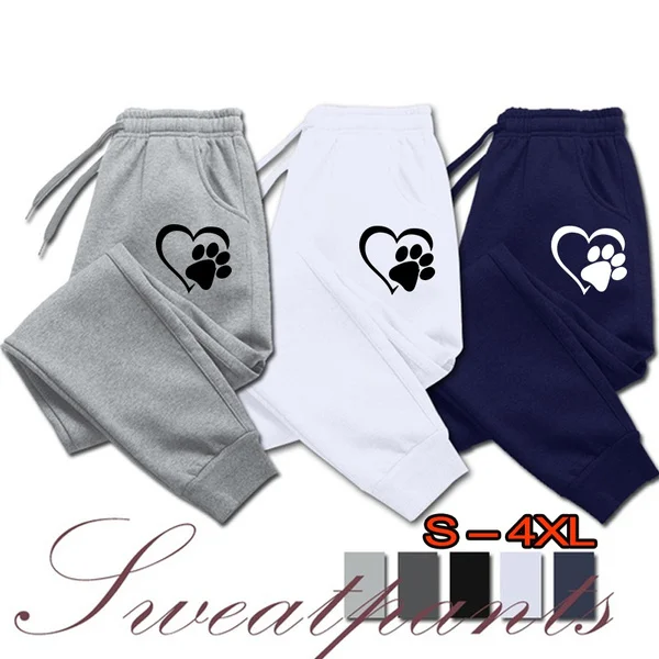 Womens Gym Pants Sweatpants Sports Pants Fashion printed Plus Size