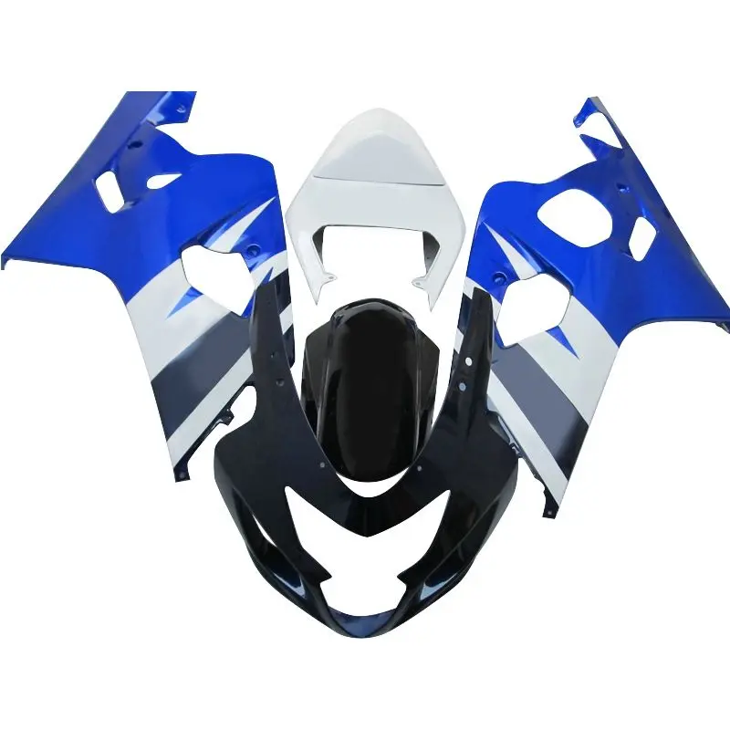 

For Suzuki GSXR600 04 05 Blue Black Bodywork fairings set GSXR750 2004 2005 New ABS Plastic Injection Fairing kit YU17