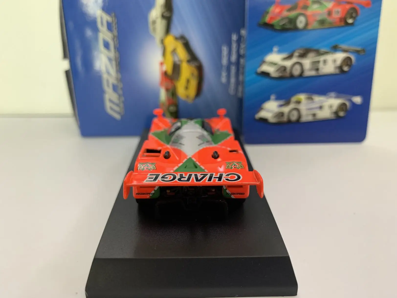 Модель тележки KYOSHO 1/64 для Mazda 787B 1991 Le Mans F1 RACING #55