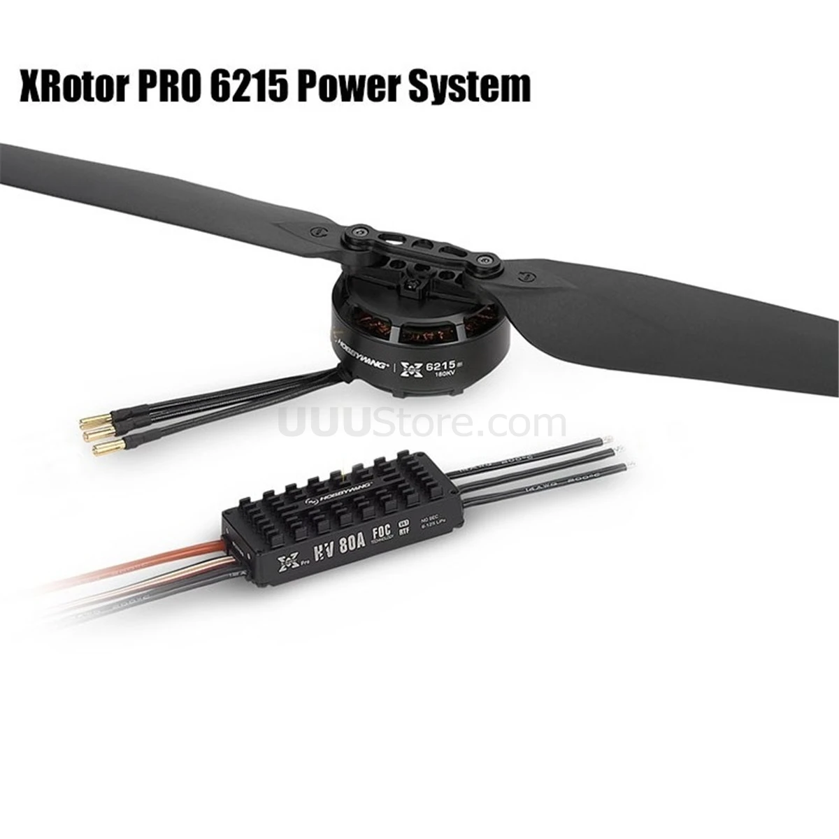 Hobbywing Combo XRotor PRO 6215 180KV 2388 Propeller 80A HV FOC V4 ESC RTF CCW/CW Prop Power System для сельскохозяйственных