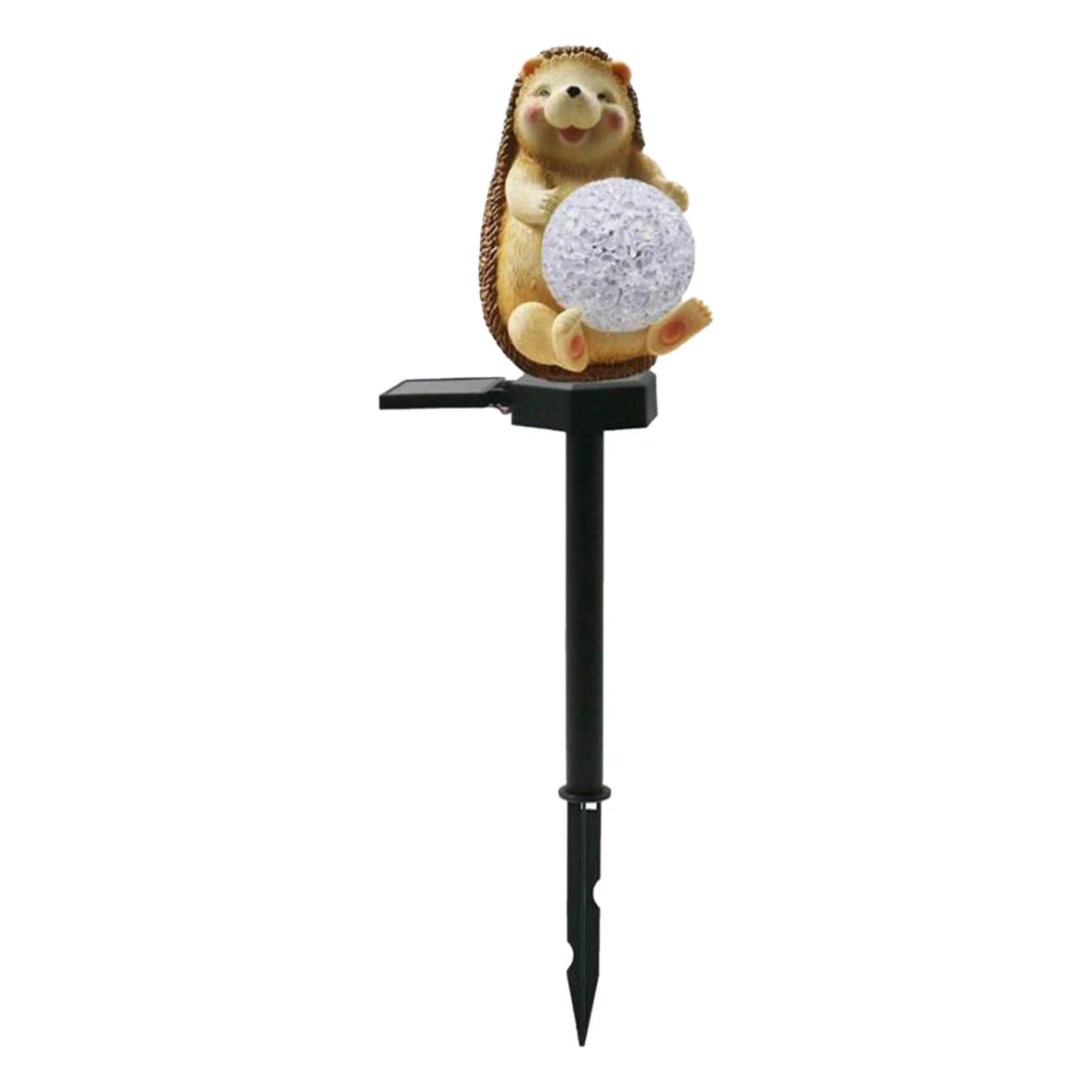 

Yard Patio Color Changing Stake Hedgehog Decoration Walkway Outdoor Garden LED Lamp Lawn Solar Light Pathway Cute Night Gift