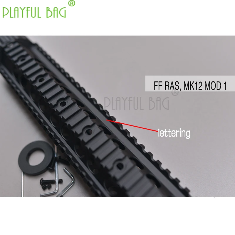 Игривый мешок 12 дюймов FF RAS MK12 MOD1 Handguard вода-пуля-пистолет обновленный материал Handguard CS игрушечный пистолет декоративный аксессуар OB31