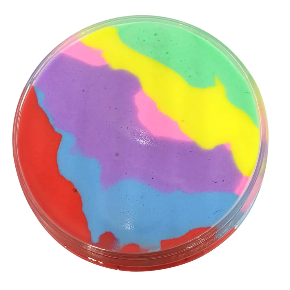 

100ml Beautiful Mixing Fluffy Floam Slime Scented Stress Relief Kids Sludge Toy Toys For Kids Birthday Party Gift Christmas Gift
