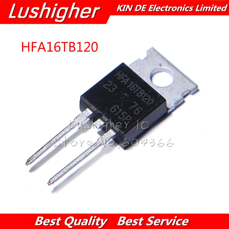 

5 шт., HFA16TB120 TO-220 HFA16TB120PBF TO220 16TB120