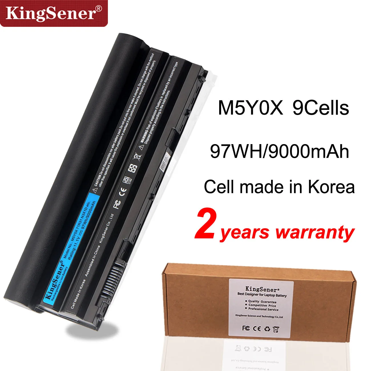 KingSener M5Y0X ноутбук Батарея для DELL Latitude E6420 E6520 E5420 E5520 E6430 E5530 E5430 71R31 NHXVW T54FJ 11,1 V 97WH