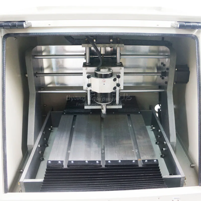 New LY CT3020 4 axis CNC router with tool auto-checking Mach3 software ball screw support laser function 500mw | Инструменты