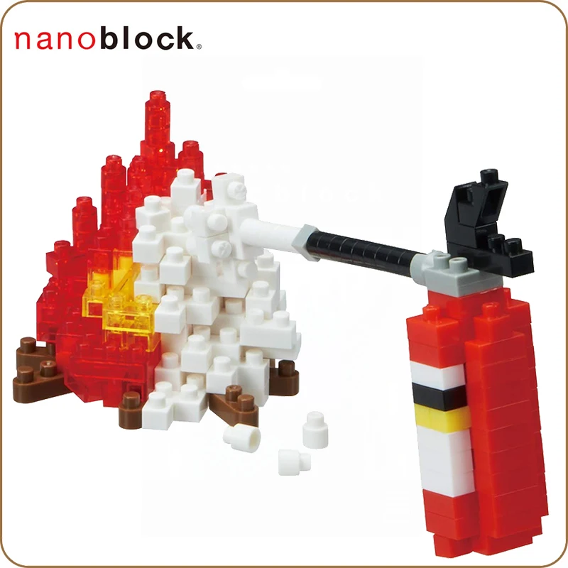 NBC-242 Nanoblock Огнетушитель строительные блоки 130 штук образовательная креативная