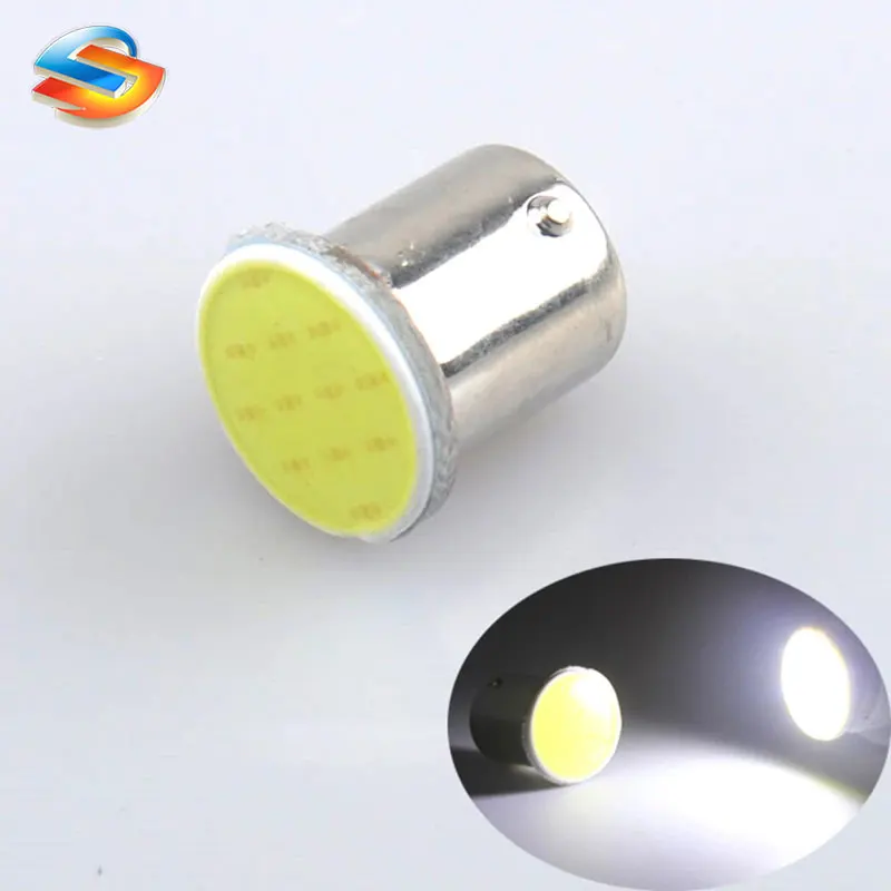 200 шт. COB 3 Вт 12В SMD 12 Led 1156 BA15S P21W авто сигнал светодиодные фонари заднего хода