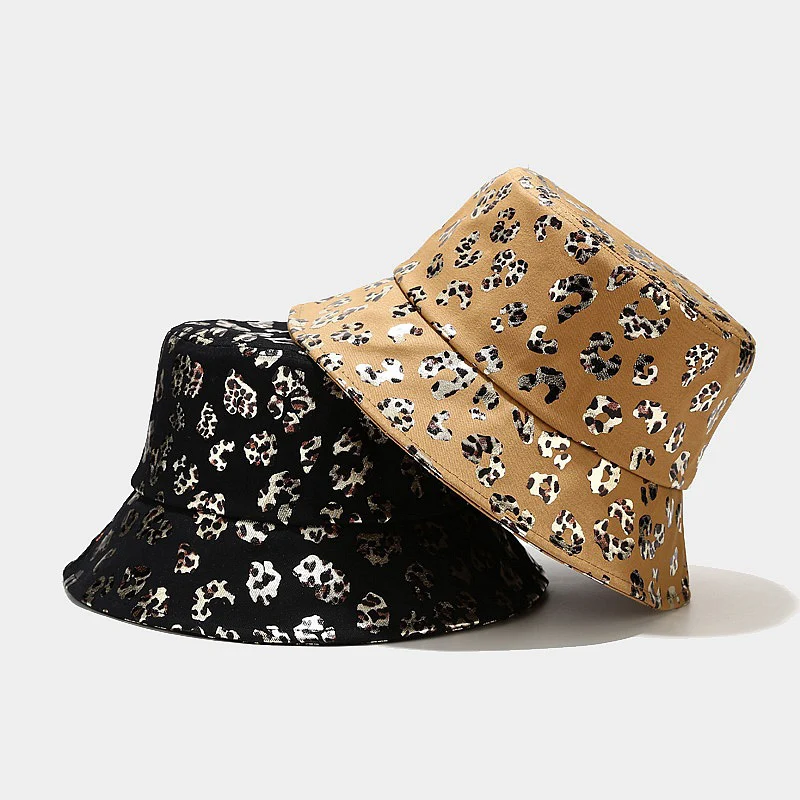 Панама с леопардовым принтом для мужчин и женщин базовая шляпа от солнца в стиле