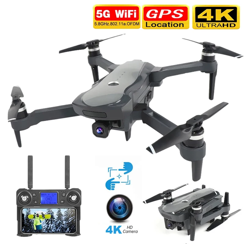 

K20 FPV GPS Drone 4K Dual HD Camera With 5G WIFI Real-time transmission Brushless motor RC Foldable Quadcopter Distance 1800M