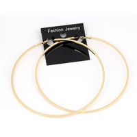 blijery new oversized big hoop earrings for women basketball brincos large round metal circle earrings exaggerated punk jewelry