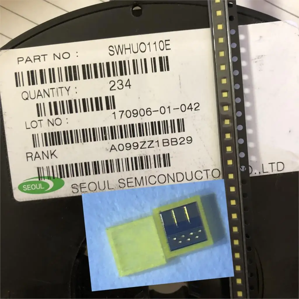 100 Сеул светодиодный Подсветка 3 Вт 3В CSP 1313 холодный белый ЖК-дисплей для